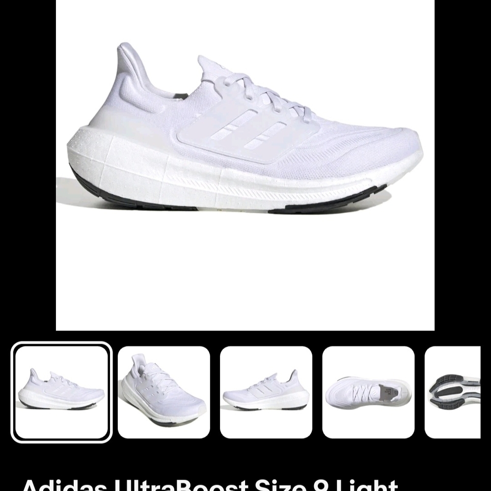 Adidas UltraBoost White Sneakers